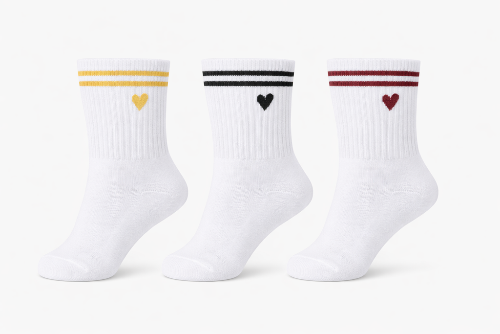 Heavy Premium 3 pack Socks Mixed Colors
