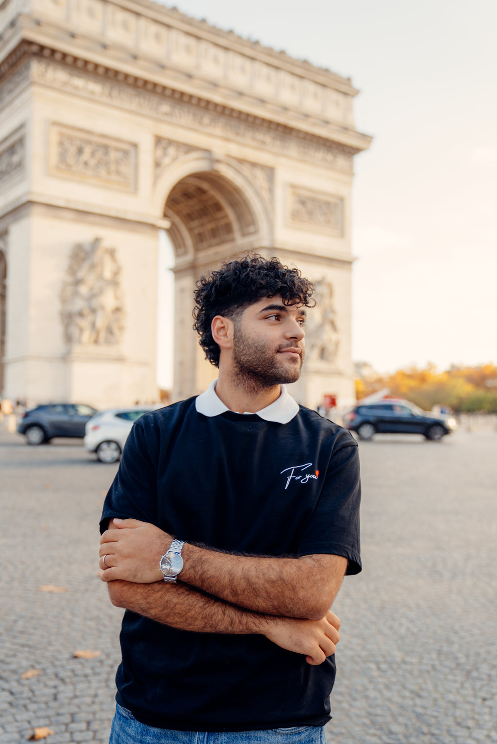 Slightly Oversized Black T-shirt