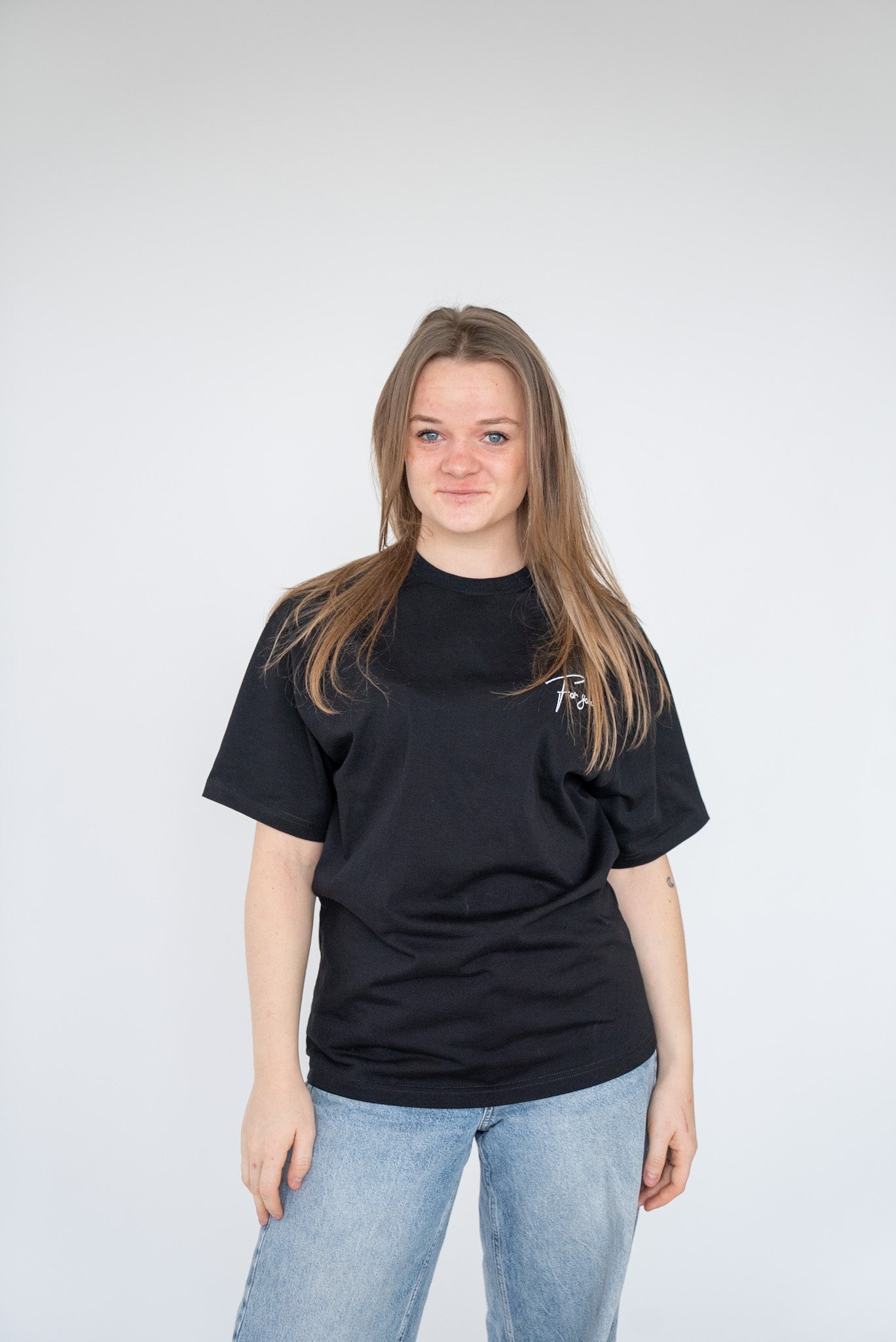 Slightly Oversized Black T-shirt