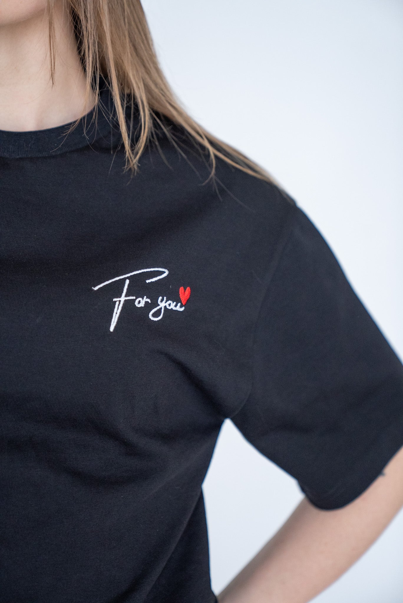 Slightly Oversized Black T-shirt