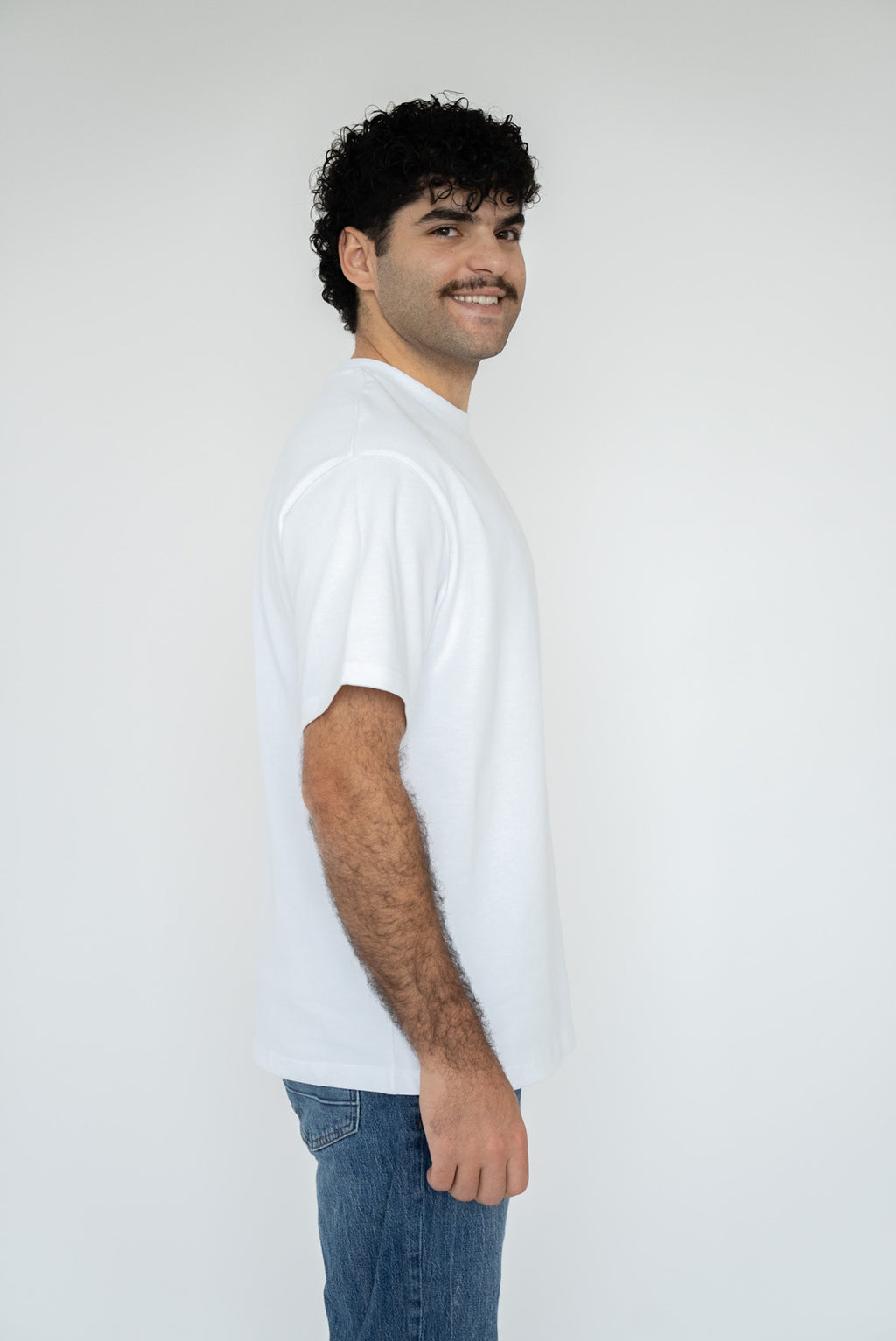 Slightly Oversized White T-shirt