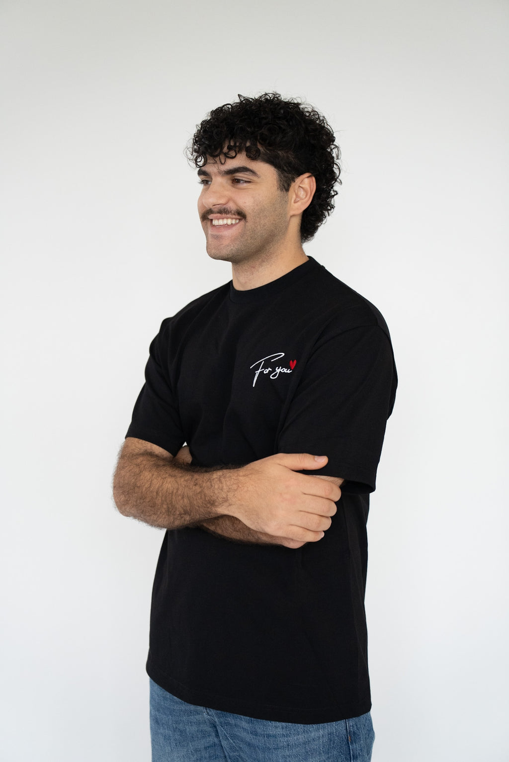 Slightly Oversized Black T-shirt