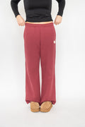 Oversized Heavy Premium Burgundy Pants