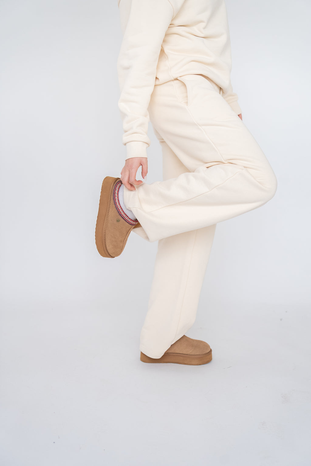 Oversized Heavy Premium Beige Pants