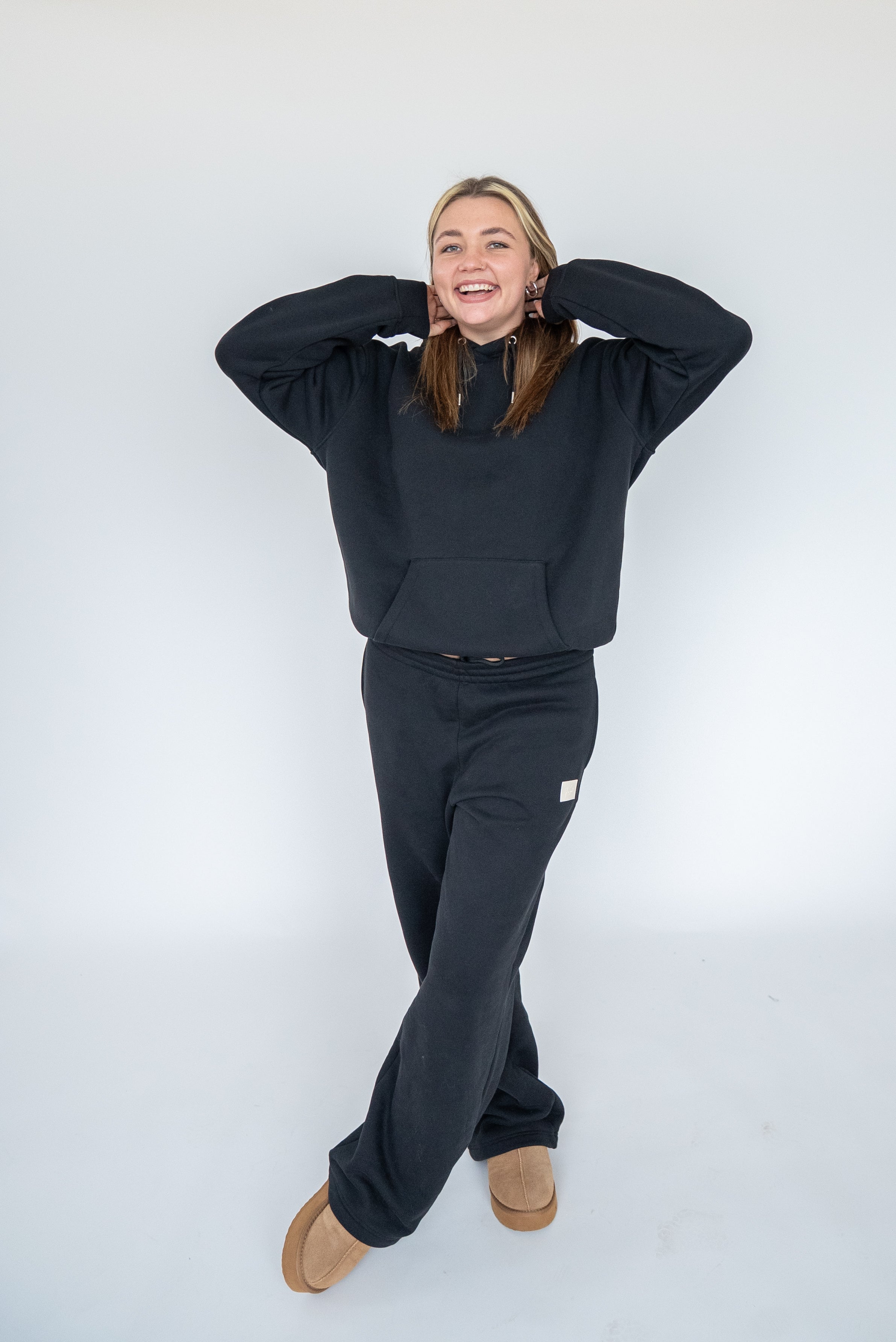 Oversized Heavy Premium Black Pants